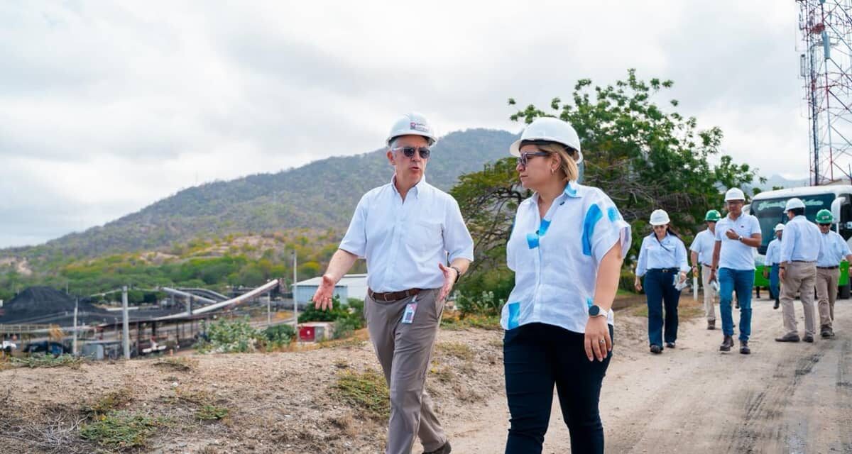 Gobernadora Margarita Guerra gestiona alianzas con Drummond para impulsar programas sociales en el Magdalena