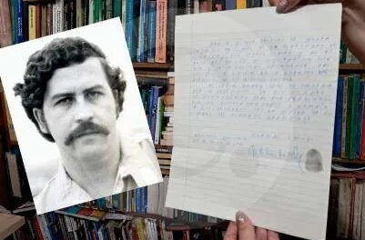 Periodista Diego Sánchez ya tiene en sus manos la carta que Pablo Escobar le mando en 1991