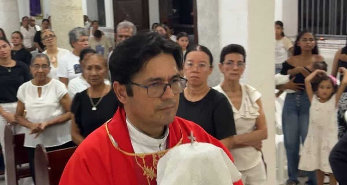 “La iglesia debe salir a buscar sus hijos, están en El Bongo, La Colombia, las Flores, así lo creo”: Párroco Arnaldo Ferreira