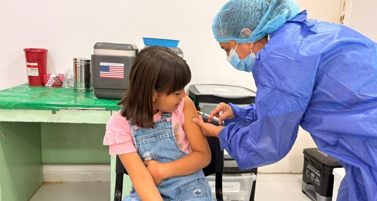 Alcaldía ha vacunado a más de 890 menores de edad contra el dengue en Santa Marta