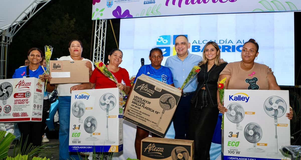 Las Américas vivió una fiesta con jornada especial para las madres, gracias al gobierno Pinedo