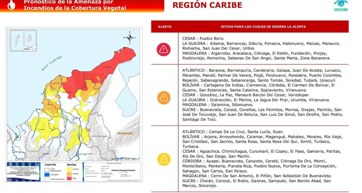 Por alertas del Fenómeno de El Niño en el Magdalena, Gobernación adelanta acciones para mitigar riesgos