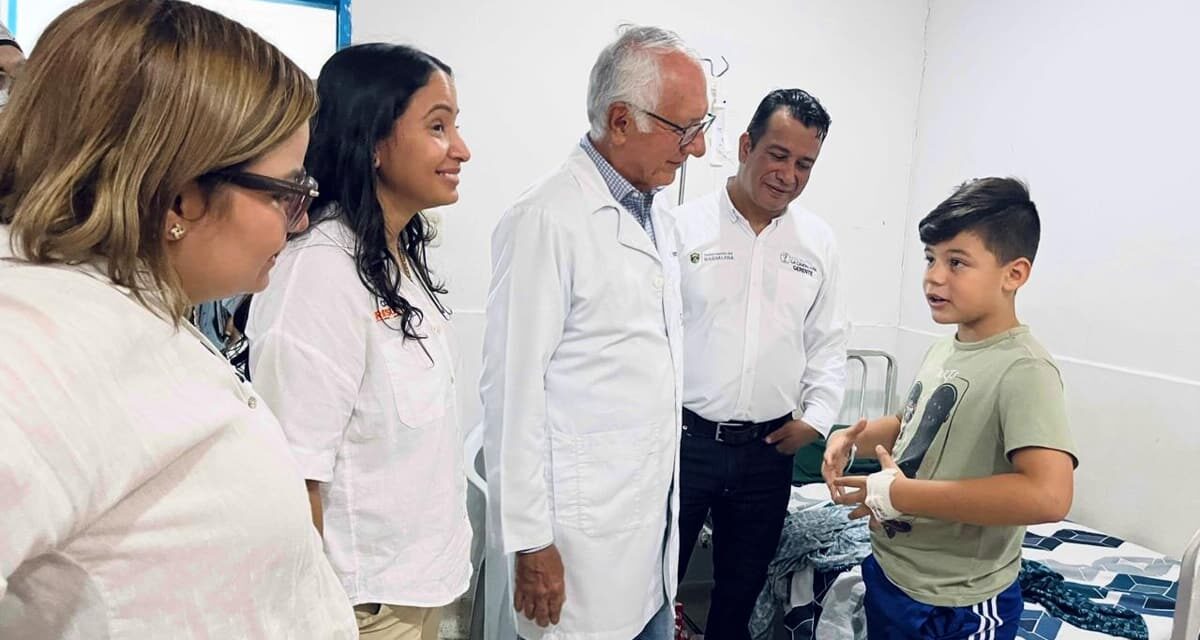 MinSalud Guillermo Jaramillo, otra vez en el Magdalena, haciendo equipo con Gobernadora Margarita Guerra