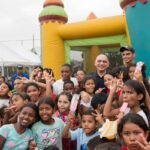 La niñez como corazón de la Alcaldía al Barrio en Cristo Rey: Más de 200 menores disfrutaron de actividades