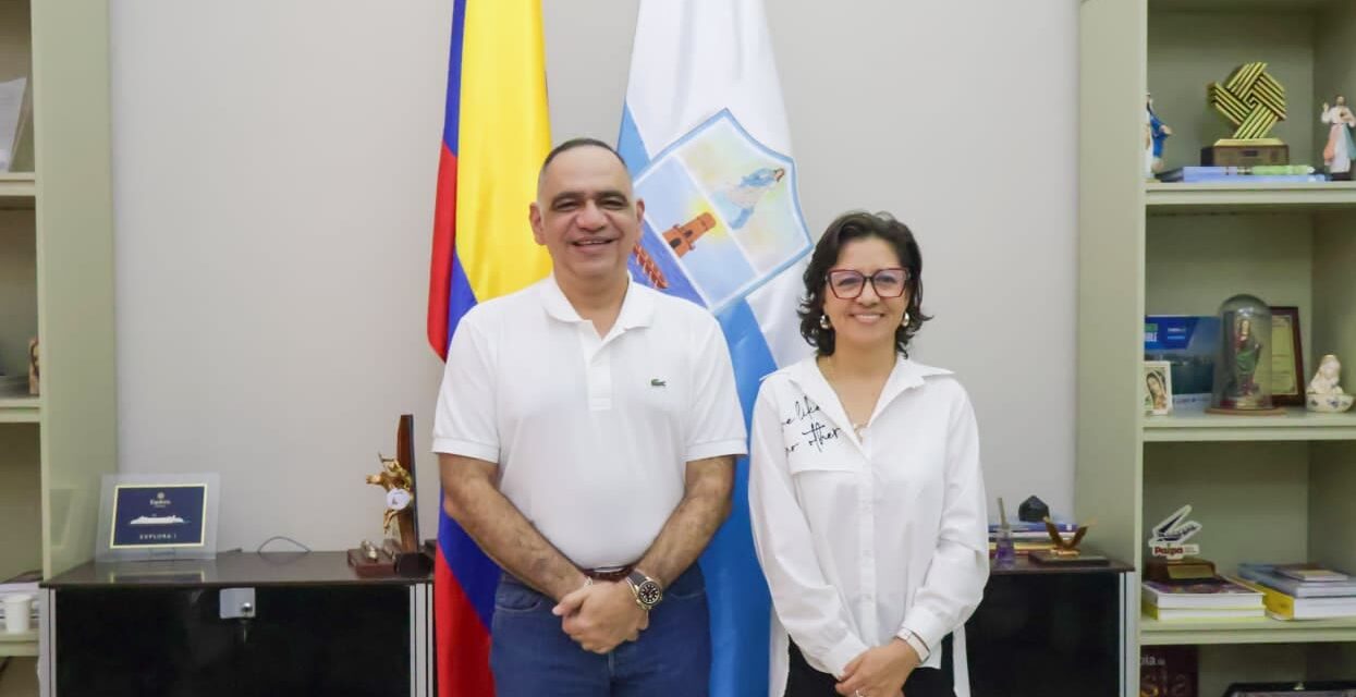 Alcalde Pinedo y Viceministra de Agua avanzan en proceso para instalación de plantas desalinizadoras en Santa Marta