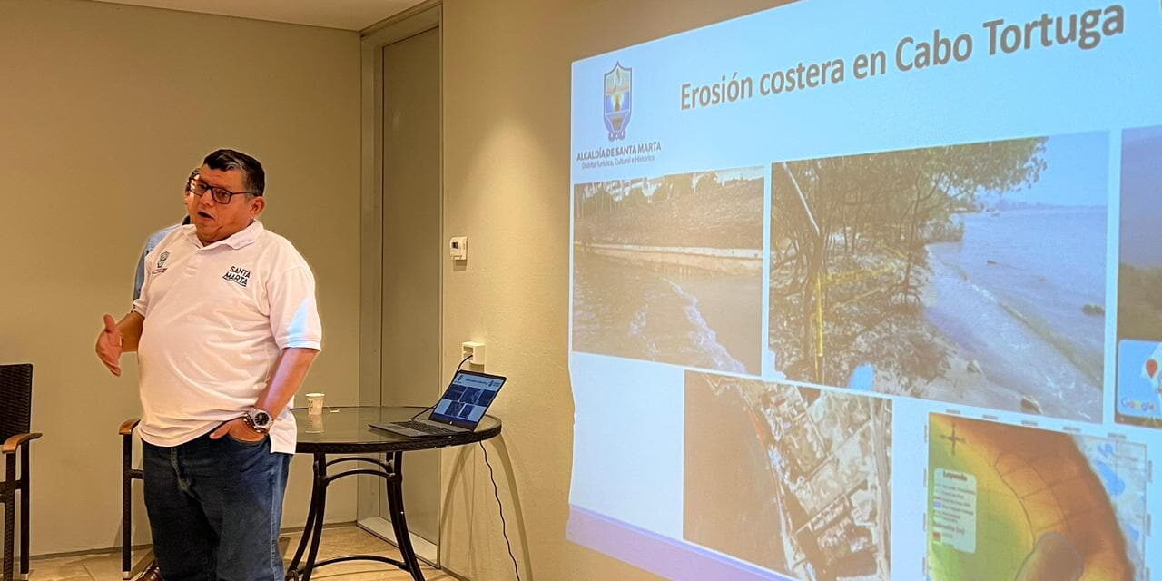 Erosión costera provoca el cierre temporal de playa Cabo Tortuga por la Alcaldía Distrital