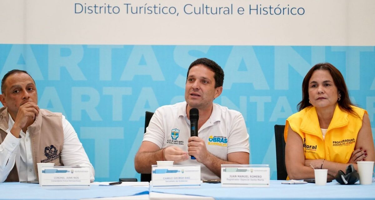 Elecciones a la vuelta de la esquina, Alcaldía lidera procesos de seguridad y logística en Santa Marta