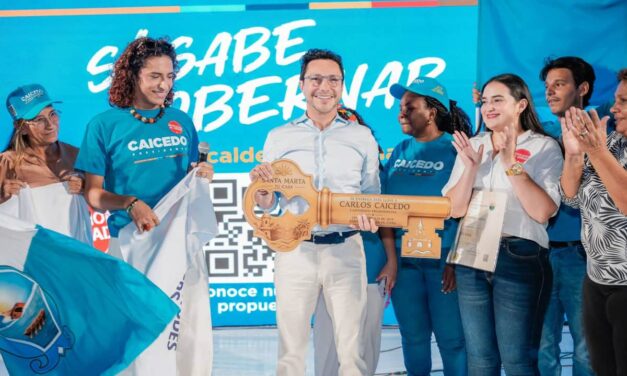 Caicedo profeta en su tierra, !Yo si sé que es  gobernar, aseguró el candidato presidencial