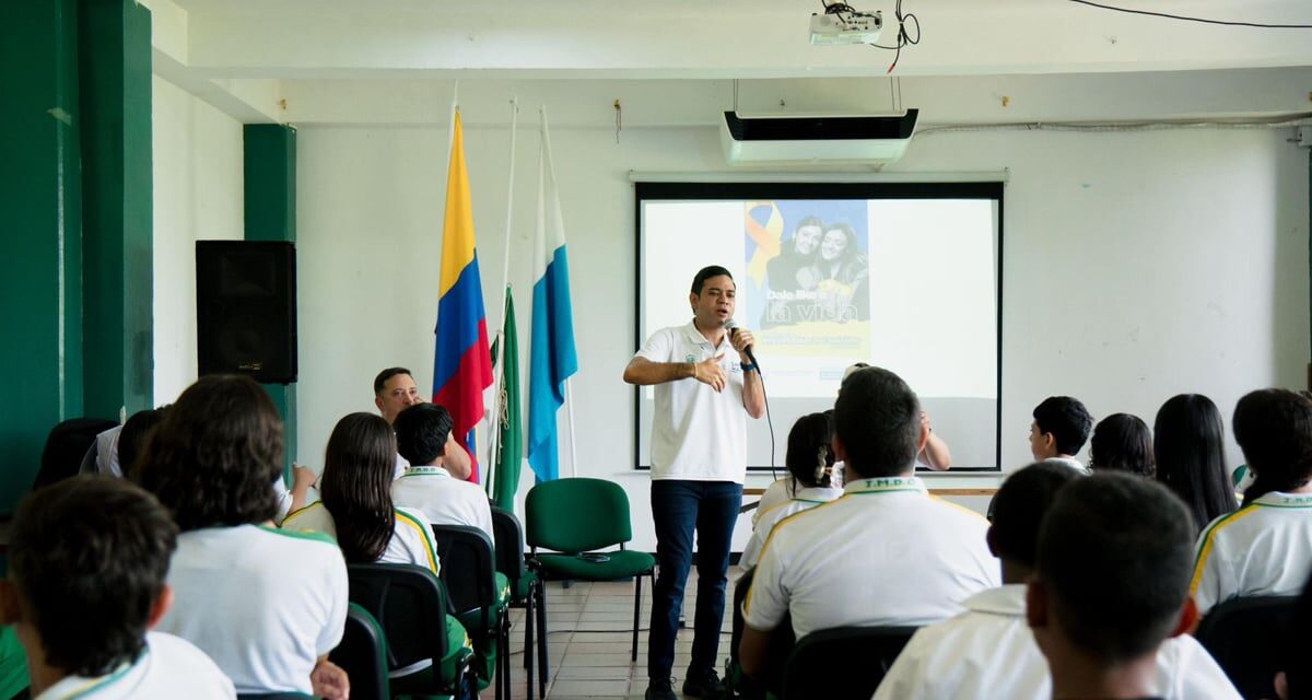 Alcaldía de Santa Marta fortalece la salud mental y la prevención del embarazo adolescente en instituciones educativas