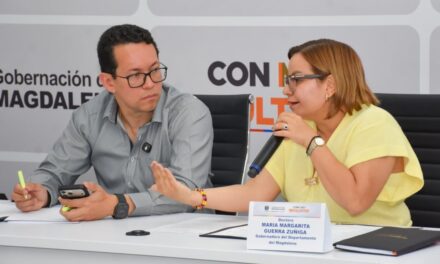 Ministerio del Interior, escuchó a la  gobernadora Margarita Guerra sobre asesinato de lideresa Enilda Rudas
