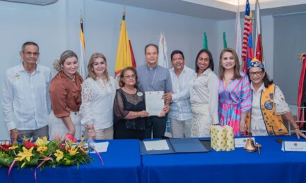 Firmamos convenio con el Club de Leones para fortalecer acciones sociales de UNIMAGDALENA