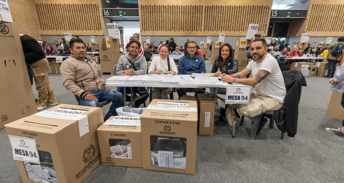 Más de 850.000 ciudadanos prestarán su servicio como jurados de votación en las elecciones presidenciales 2026