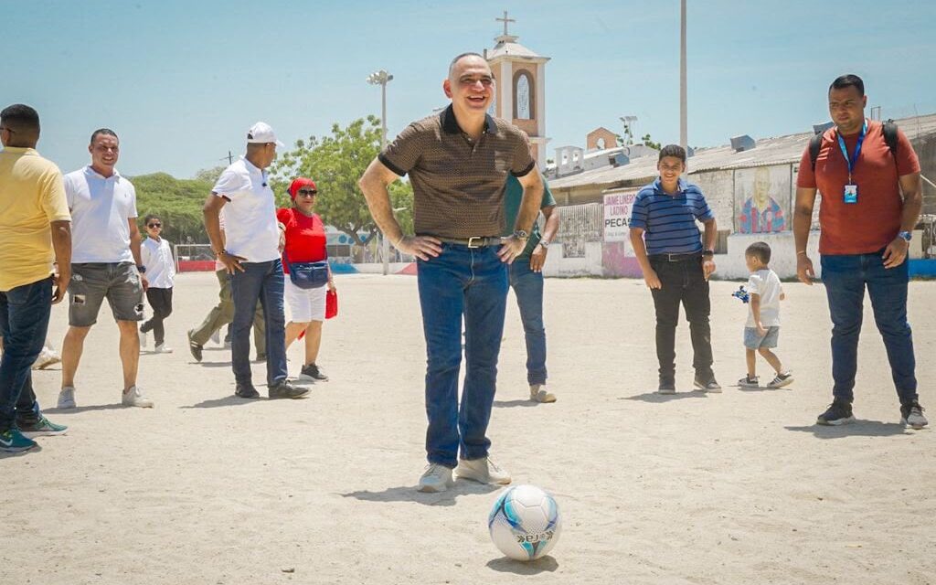 De acuerdo al porcentaje de trabajo, Santa Marta muy pronto tendrá 5 nuevos escenarios Recreo-Deportivos gracias al gobierno Pinedo