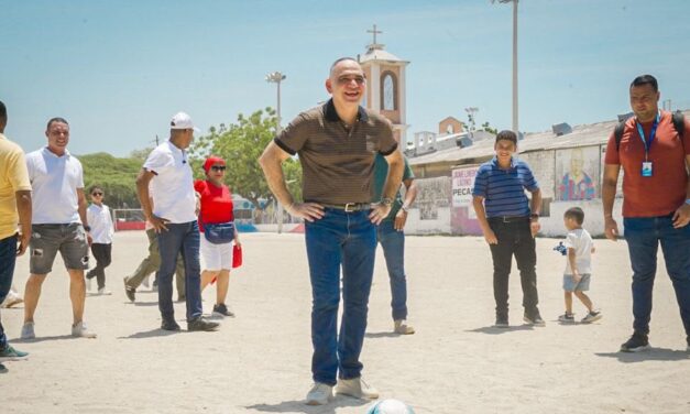 De acuerdo al porcentaje de trabajo, Santa Marta muy pronto tendrá 5 nuevos escenarios Recreo-Deportivos gracias al gobierno Pinedo