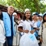 Alcalde Pinedo fortalece atención rural entregando ayudas en Guachaca