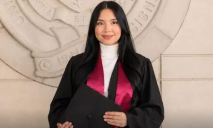 María del Rosario Yanet Anilla samaria que ingresó a la sociedad científica de la que hizo parte Albert Einstein