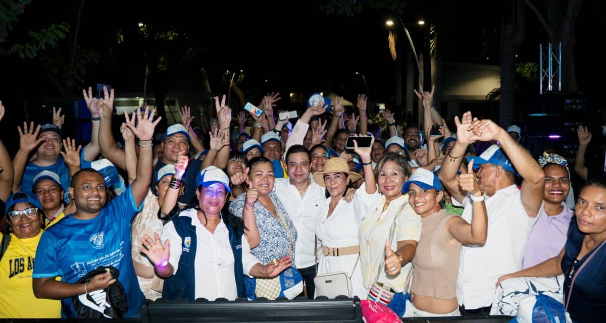 Gobierno de Pinedo reconoce el aporte de 500 líderes comunales al desarrollo de Santa Marta