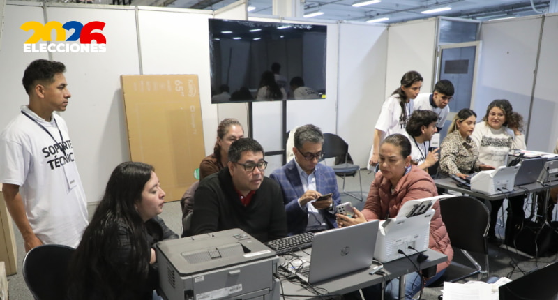 Concluido el 100 % del escrutinio a cargo de los jueces de la República, las reclamaciones no superaron el 0,7 %