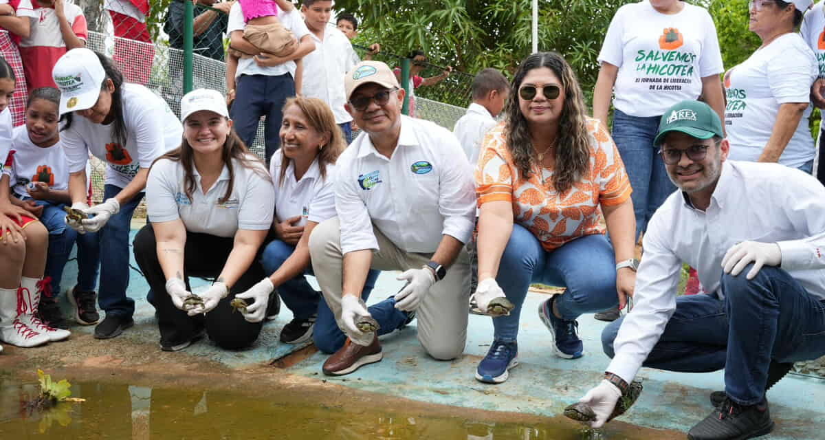 Histórica celebración del Día Mundial del Medio Ambiente por CORPAMAG, liberó mil Hicoteas San Sebastián De Buenavista