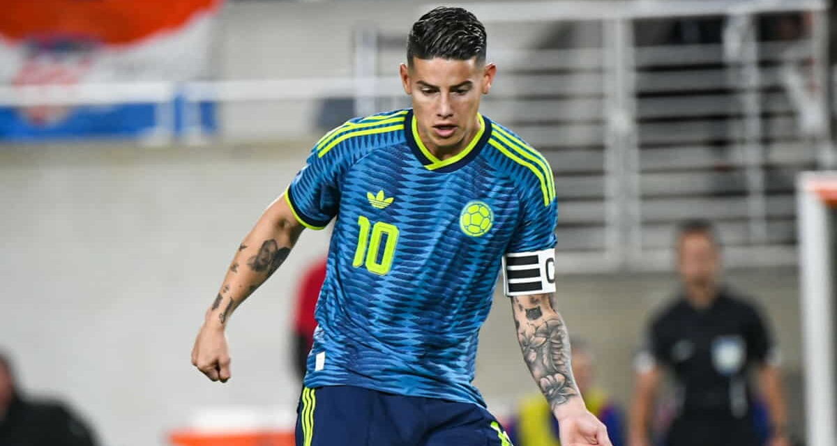 James, Antonella y la Selección Colombia