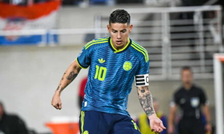 James, Antonella y la Selección Colombia