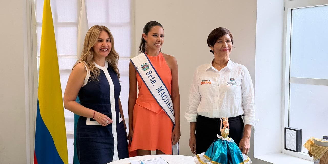 Alcaldía celebra que Gobernación tenga en Fabiana Angulo, la señorita Magdalena para la Fiesta del Mar 2026