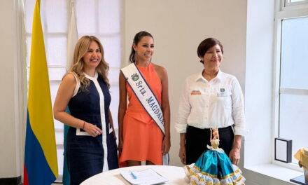 Alcaldía celebra que Gobernación tenga en Fabiana Angulo, la señorita Magdalena para la Fiesta del Mar 2026