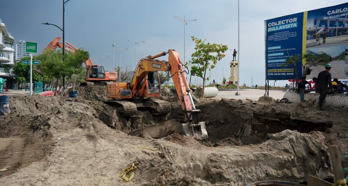 Gobierno de Pinedo inspecciona obras del Colector Bellavista