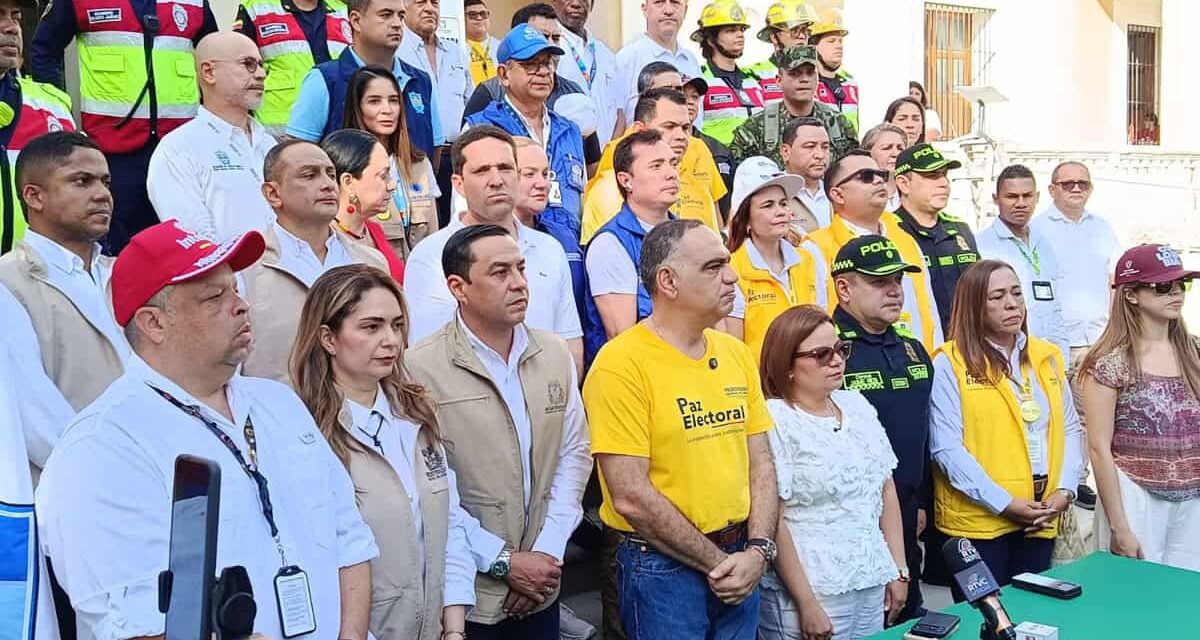 ¡Alcalde Pinedo instaló y garantiza una segunda vuelta presidencial segura, transparente y en paz!