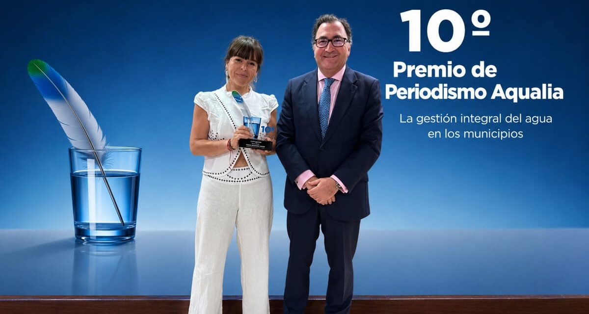 Reportaje sobre la gestión del agua gana la décima edición del Premio de Periodismo Aqualia