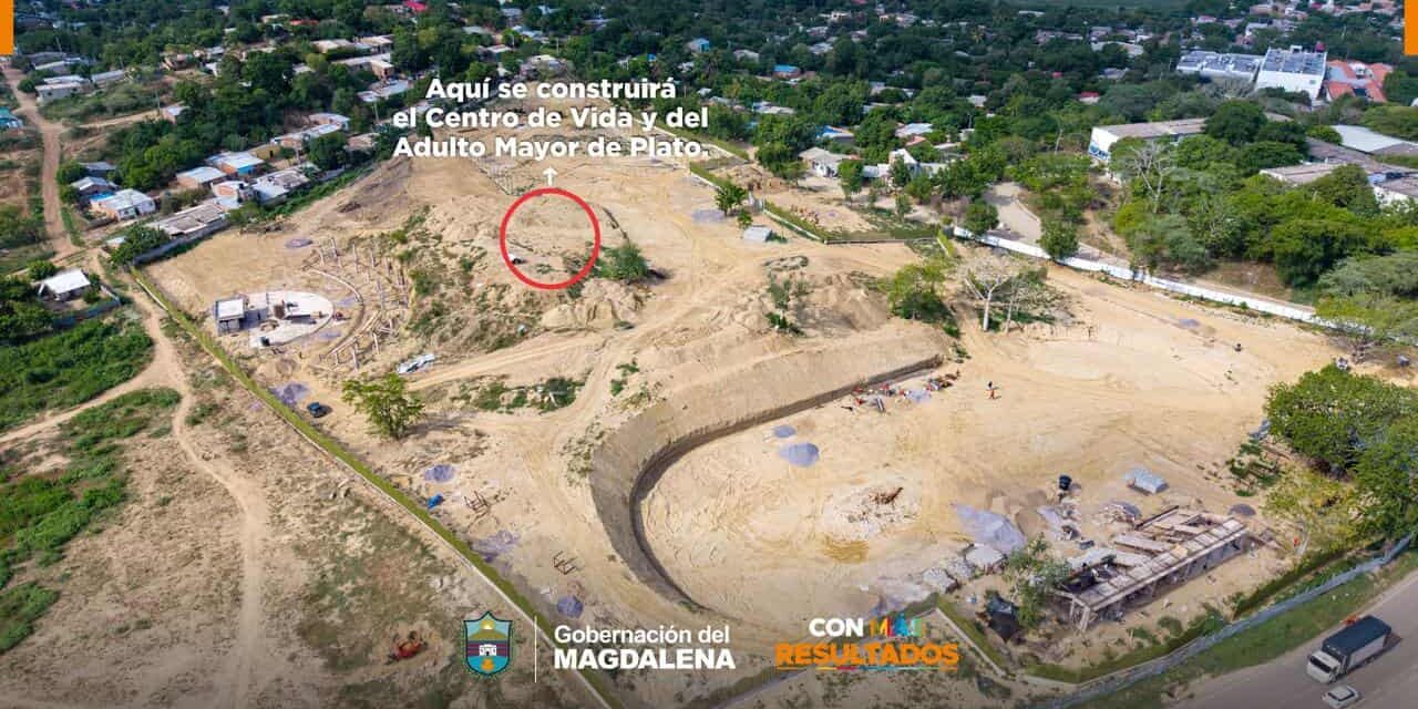 Gobernadora Margarita Guerra anuncia el inicio de la construcción del Centro de Vida para el Adulto Mayor en Plato