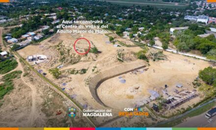 Gobernadora Margarita Guerra anuncia el inicio de la construcción del Centro de Vida para el Adulto Mayor en Plato