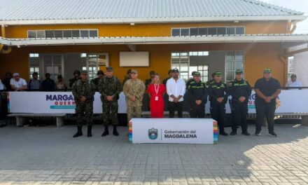 La base militar de Puebloviejo entra en acción, Gobernadora Margarita Guerra lo celebra en beneficio de la seguridad de la Ciénaga Grande