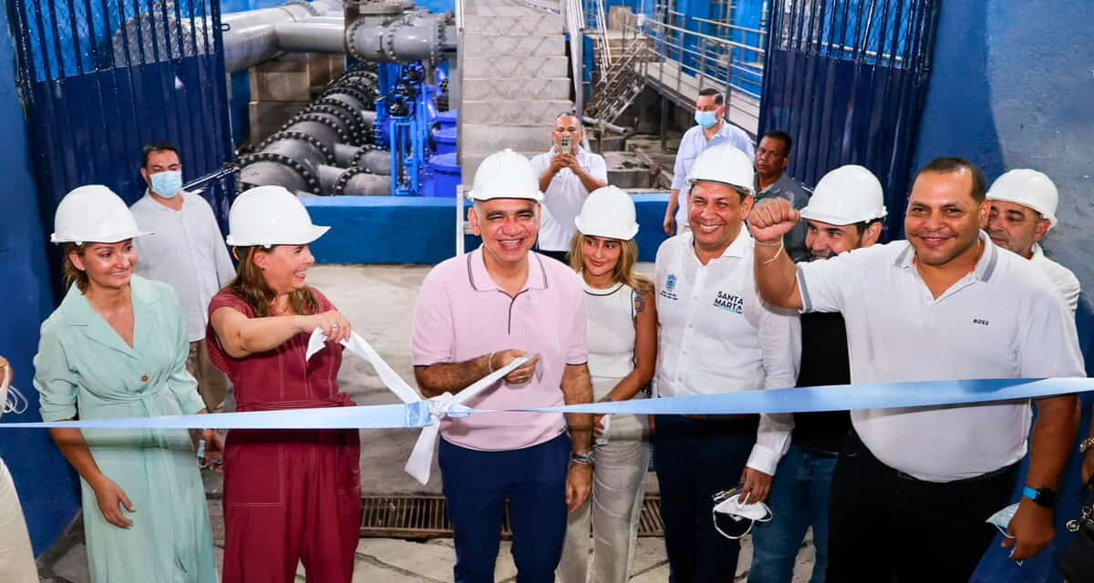 Gobierno Pinedo rompe el molde de lo imposible y puso a funcionar una moderna EBAR Norte