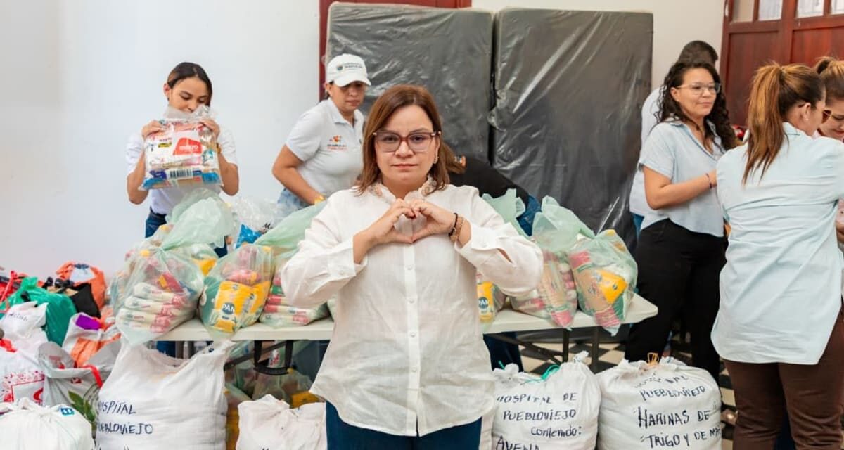 !Todo suma¡: Margarita Guerra, gobernadora del Magdalena, dona su sueldo a las familias afectadas por el terremoto