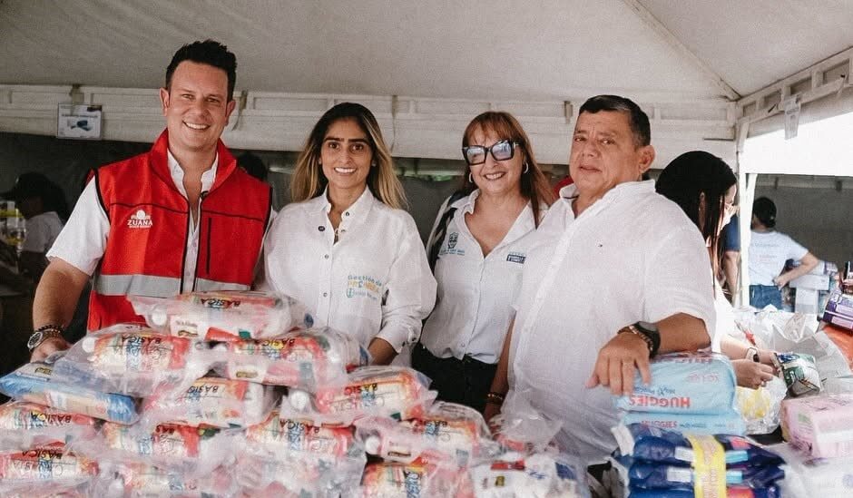 La solidaridad debe continuar, alcalde Pinedo dispone de más puntos de acopio para recibir ayudas