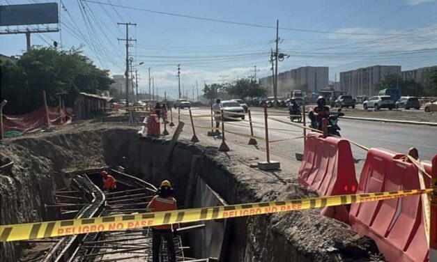 Gobernación del Magdalena mantiene cierre de un carril por obras del Intercambiador Vial de La Piragua