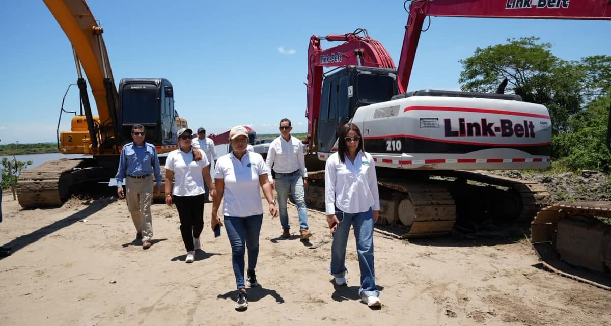 CORPAMAG socializa en El Piñón obras los caños Clarín Nuevo, Schiller, Ciego y Renegado