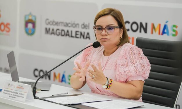 La institución tiene que superar a la delincuencia, gobernadora Guerra llama al Gobierno Nacional para luchar juntos