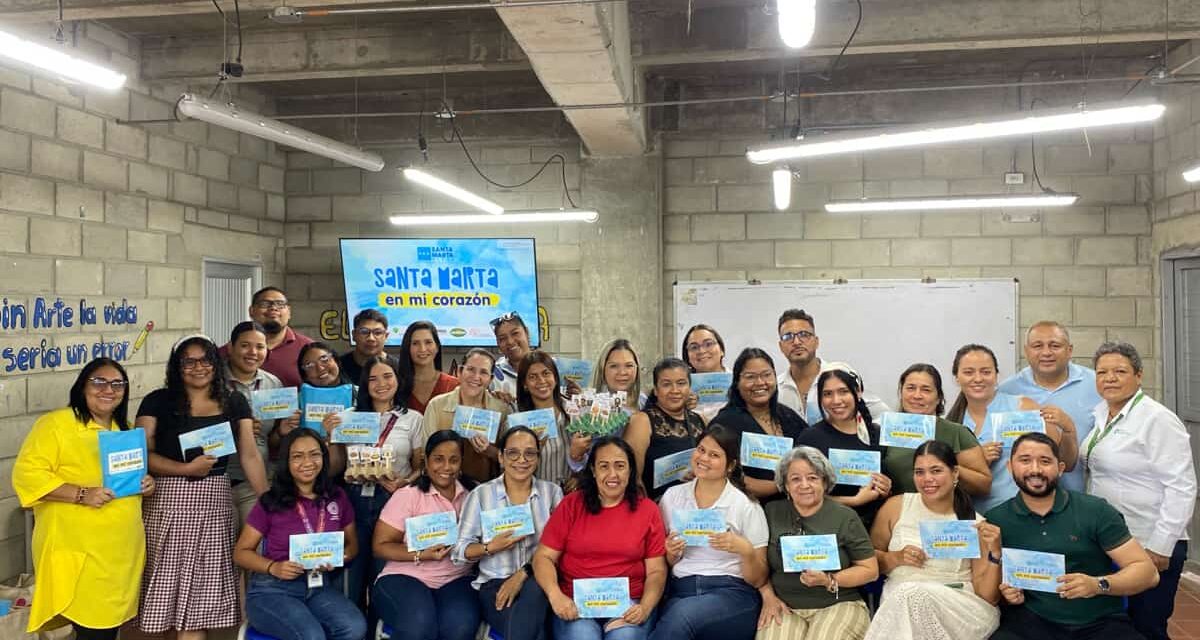 Pro Santa Marta Vital lidera transferencia de conocimiento a 86 docentes para llevar a las aulas la cartilla ‘Santa Marta en mi corazón’