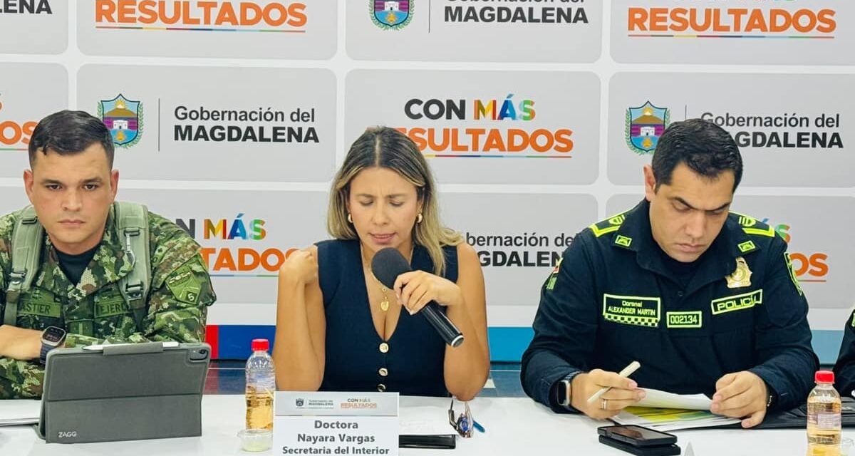 Gran Cumbre de Secretarios de Gobierno del Magdalena fortalece articulación por la seguridad