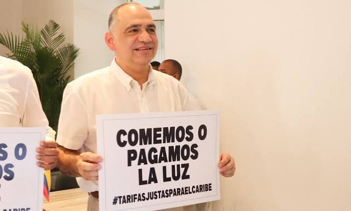 Cuando se trata ‘de la Luz’ todos estamos del mismo lado, eso se lee de Carlos Pinedo y Patricia Caicedo