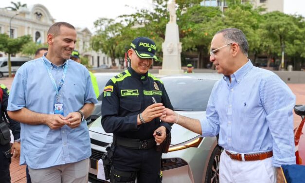 De manera decidida alcalde Pinedo invierte en fortalecer la seguridad en Santa Marta compró nuevos vehículos