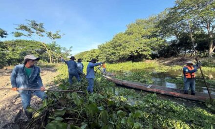 En Cerro de San Antonio CORPAMAG limpia el Caño Ciego para recuperar flujo natural del agua y beneficiar comunidades