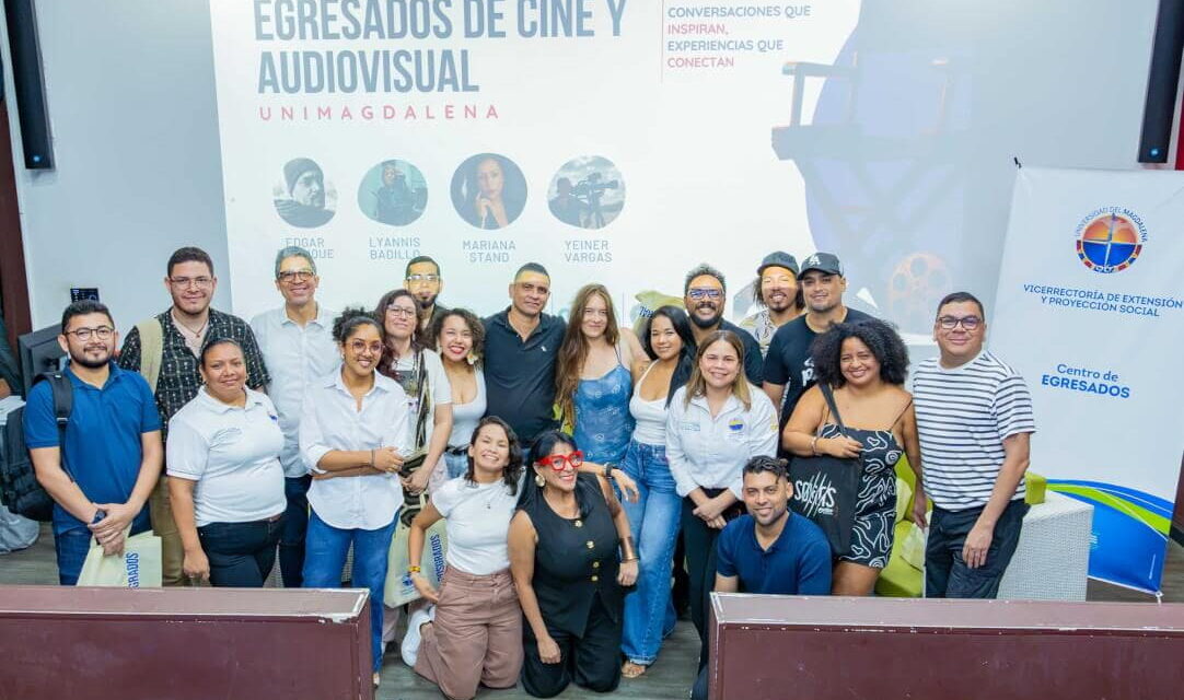 Graduados de UNIMAGDALENA dialogaron sobre los retos en el sector cinematográfico