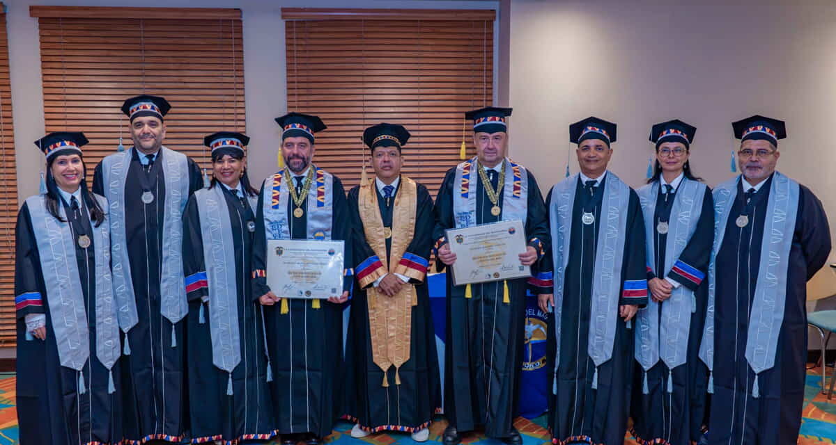 UNIMAGDALENA exaltó la cooperación científica internacional con la entrega de dos Doctorados Honoris Causa en Ciencias del Mar