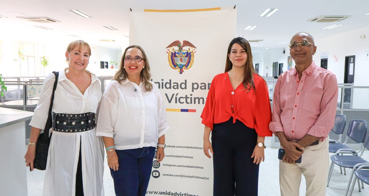 Gobierno Pinedo establece 3 líneas de trabajo conjunto para fortalecer la atención a víctimas en Santa Marta