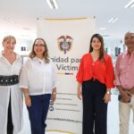 Gobierno Pinedo establece 3 líneas de trabajo conjunto para fortalecer la atención a víctimas en Santa Marta