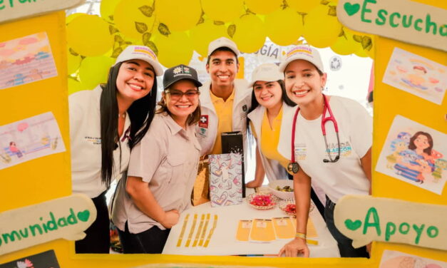 Gobernadora Margarita Guerra y secretaria de Salud Magda Alarcón instalaron Feria de la Salud con grandes anuncios