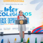 Juegos Intercolegiados fase departamental entraron en acción, la llama olímpica invita a competir